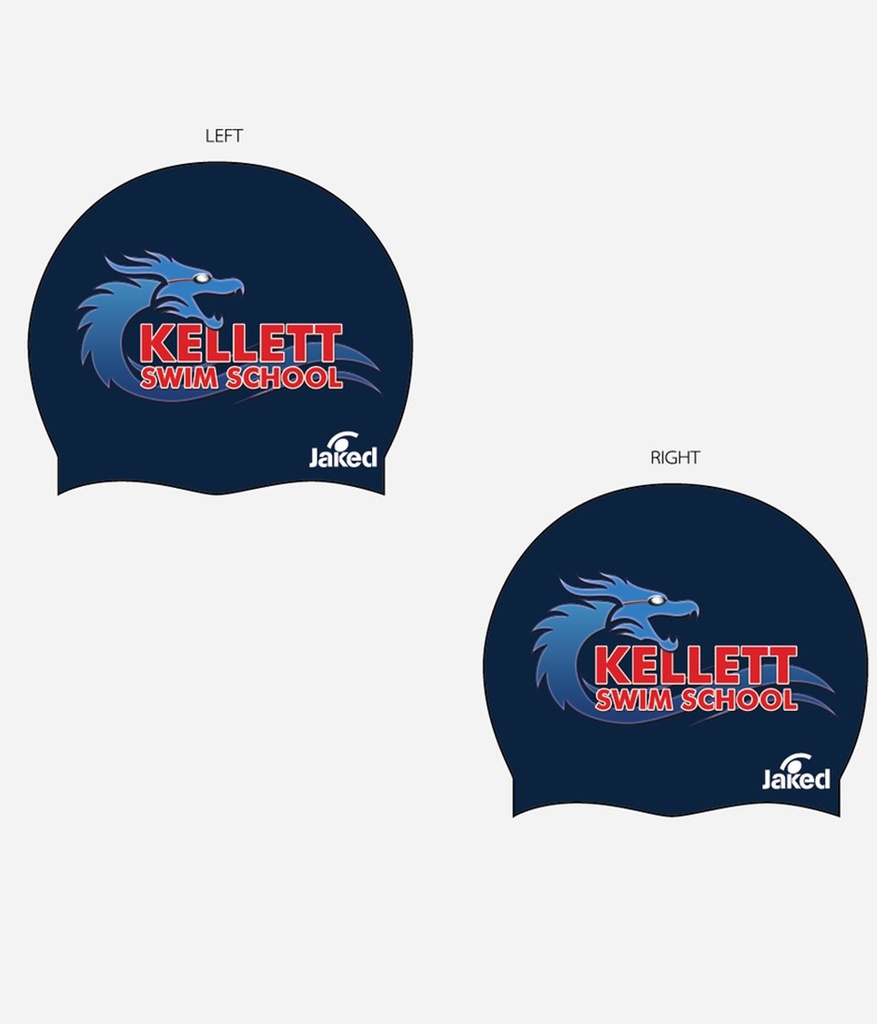 Kellett Swim School Silicon Swim Cap